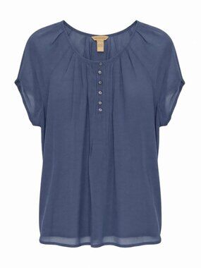 Bit & Bridle Women's Short Sleeve Blouse L